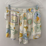 WOMEN'S SHORTS white multi L