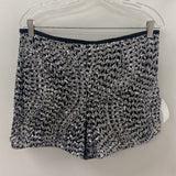 ZARA WOMEN'S SHORTS black silver XL