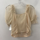 H&M WOMEN'S BLOUSE/SHIRT pink L