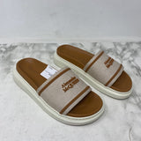 ALEXANDER MCQUEEN WOMEN'S FOOTWEAR cream tan 37