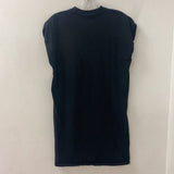 WOMEN'S DRESS black gold M