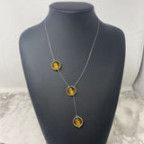 WOMEN'S NECKLACE yellow silver