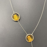 WOMEN'S NECKLACE yellow silver