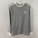 ADIDAS WOMEN'S T-SHIRT grey white S