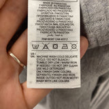 ADIDAS WOMEN'S T-SHIRT grey white S