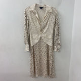 Club Monaco WOMEN'S DRESS cream black 6