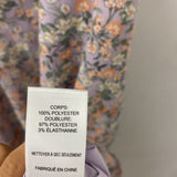 ASTR WOMEN'S DRESS purple orange green S
