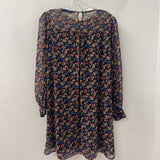 ZARA WOMEN'S DRESS black multi S