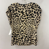 ZARA WOMEN'S TOP beige brown XL