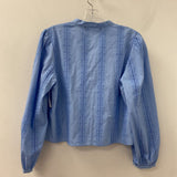 ZARA WOMEN'S BLOUSE/SHIRT blue M