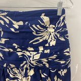 ZARA WOMEN'S SKIRT blue ivory M