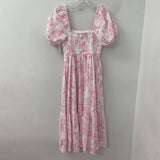 Jessica Simpson WOMEN'S DRESS white pink XS