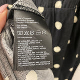H&M WOMEN'S DRESS black cream S