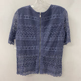 RW&CO WOMEN'S BLOUSE/SHIRT blue L