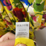 SALONI WOMEN'S PARTY DRESS yellow green pink 6