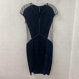 MARC CAIN WOMEN'S DRESS navy black white S