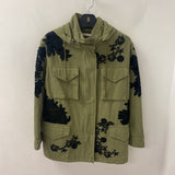 alice + olivia WOMEN'S COAT olive green black S