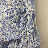 WOMEN'S DRESS blue white XS