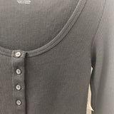 AMERICAN EAGLE WOMEN'S TOP black S