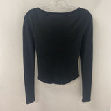 AMERICAN EAGLE WOMEN'S TOP black S
