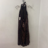 ZARA WOMEN'S DRESS brown S
