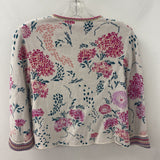 IVKO WOMEN'S CARDIGAN cream pink teal S36