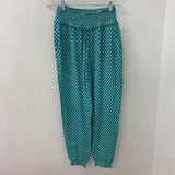 CREAM WOMEN'S PANTS teal beige S/36