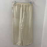 angela mara WOMEN'S PANTS gold beige S