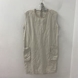 SARAH PACINI WOMEN'S DRESS beige M/L