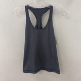 LULULEMON WOMEN'S ACTIVE TOP black white fine stripe S