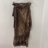 ganni WOMEN'S SKIRT leopard print S/38