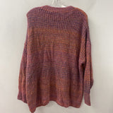 TOPSHOP WOMEN'S SWEATER pink purple orange 12