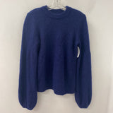 H&M WOMEN'S SWEATER navy S