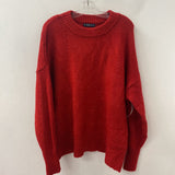 ZARA WOMEN'S SWEATER red mix M