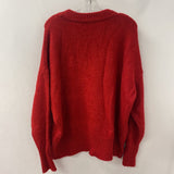 ZARA WOMEN'S SWEATER red mix M