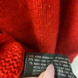 ZARA WOMEN'S SWEATER red mix M