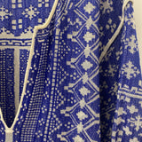 ISABEL MARANT ETOILE WOMEN'S DRESS blue white pattern L