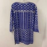 ISABEL MARANT ETOILE WOMEN'S DRESS blue white pattern L