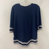 LAURA WOMEN'S SWEATER navy grey LP