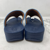 FITFLOP WOMEN'S SANDALS blue silver 7