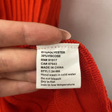 SOLITAIRE WOMEN'S DRESS red L