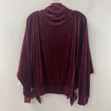 Daily Practice WOMEN'S TOP burgundy S