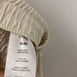Banana Republic WOMEN'S PANTS off white M