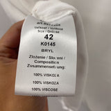 WOMEN'S BLOUSE/SHIRT white M/lL42