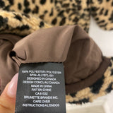 BRUNETTE WOMEN'S COAT leopard print XS/S
