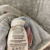 WOMEN'S DENIM JACKET FADED BLUE S