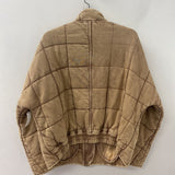 FREE PEOPLE WOMEN'S COAT TERRA COTTA WASH XS