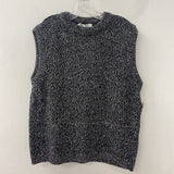 ZARA WOMEN'S SWEATER black white mix S