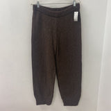 ZARA WOMEN'S PANTS brown speackled L