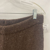 ZARA WOMEN'S PANTS brown speackled L
